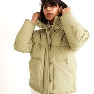 MADEWELL ASH GREEN HOLLAND QUILTED WATER RESISTANT PUFFER PARKA JACKET COAT XXL